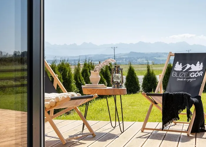 Blizej Gor- Nowoczesne W Gorach Z Balia בקתה *